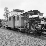 169711 Afbeelding van de stopmachine Plassermatic 275 van de N.S. te Alkmaar.